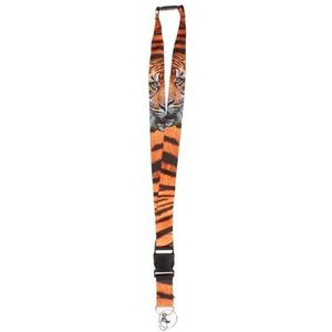 Keycord tijger 2 cm x 50 cm
