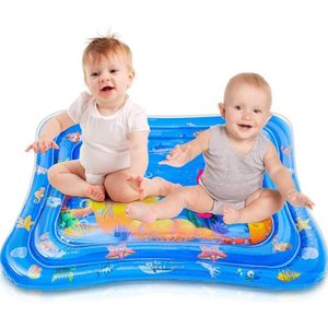 Baby Waterspeelmat - Opblaasbare Watermat - Speelmat Kraamcadeau - Speelkleed Baby - 100x100 cm