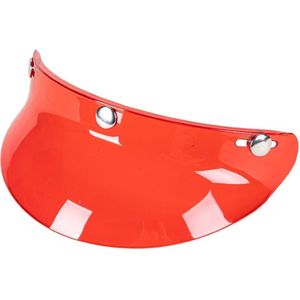 Zombies Racing Zonneklep voor Scooter Helm - Motor Scooter Brommer | Stevig - Rood