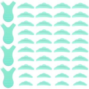 40 stuks wimperlifting-pads siliconen - S/M/M1/M2/L - met Y-vorm wimperborstel - permanente pad liftende siliconen pad curler - voor salon en thuisgebruik .