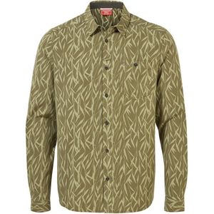 Craghoppers - UV blouse voor mannen - Lange Mouwen - Pinyon - Mos Groen - maat S