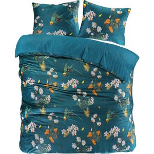 Papillon Parrot Dekbedovertrek - Velvet - Lits-jumeaux - 240x200/220 cm - Groen