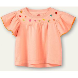 Oilily Tjerry - T-Shirt - Meisjes - Roze - 122/7yr