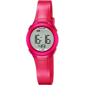 Calypso K5677/4 digitaal horloge 28 mm 100 meter roze