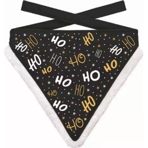 Plenty Gifts Kerst Bandana Ho Ho Ho Zwart