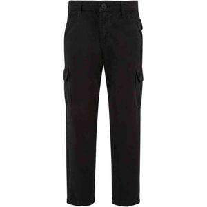 Urban Classics - Straight Leg Kinder Cargobroek - Kids 158/164 - Zwart