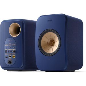 KEF LSX II Wireless Stereo Speakers - Blauw