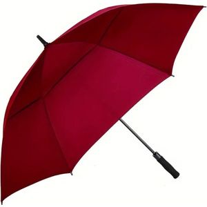 Livano Moderne Golf Paraplu - Stormparaplu - Opvouwbaar - Windproof - Stormproef - UV Bescherming - Umbrella - Draagbaar - Rood