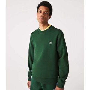 Lacoste Bio Cotton Fleece Crew Trui Mannen - Maat XS