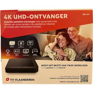 Tv Vlaanderen mz104 4K met ingebouwde smartcard