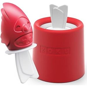 Zoku - IJspopmaker - ijsjeshouder - ijslolly vorm - Vogel - Rood