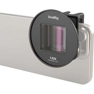 SmallRig 4590 cameralens Smartphone Groothoeklens Zwart