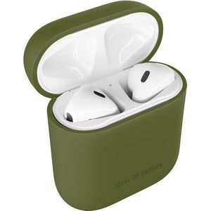 iDeal of Sweden Hoesje schokbestendig siliconen Geschikt voor AirPods 1 / 2 - iDeal of Sweden Silicone Case AirPods - groen