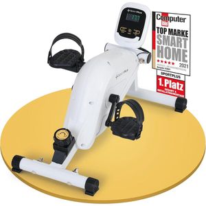 Beentrainer voor thuis en op kantoor - Mini-hometrainer met magnetische rem en 8 weerstandsniveaus