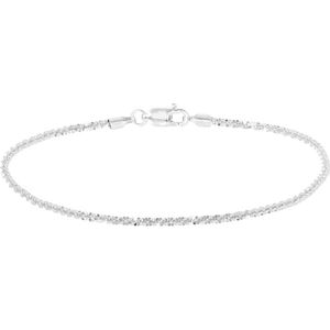 Glams Armband Fantasie 1,8 mm 18 cm - Zilver