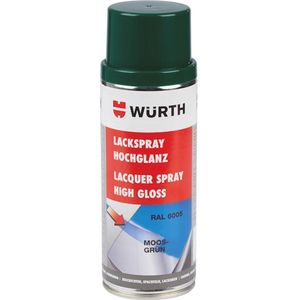 Wurth - Lakspray nitroalkydkwaliteit hoogglans - lakspray, hoogglans inhoud 400 ml