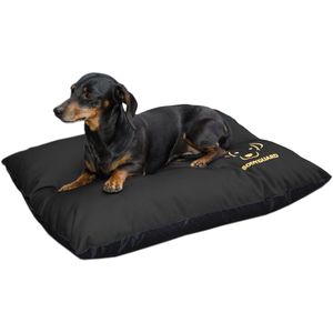 Bodyguard elegant hondenkussen zwart 65x50 cm Maat S
