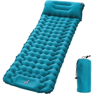 Outdoor Opblaasbare Matras voor Camping en Picknick - Vochtbestendig en Draagbaar