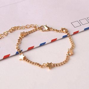 Lumici® | Sterretjes Armband - Star Bracelet - Ster - Moon - Sky - Lucht - Sterretje - Trendy - Geschenk - Cadeau Voor Vrouwen - Valentijn - Liefde - Verrassing Familie - Zilver - Goud