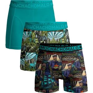 Muchachomalo Boys Boxershorts - 3 Pack - Maat 110/116 - 95% Katoen - Jongens Onderbroeken