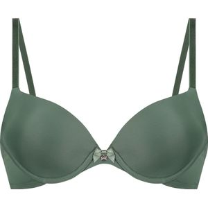 Hunkemöller Dames Lingerie Voorgevormde beugel bh Plunge - Groen - maat C85