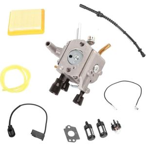 Carburateur Bobine d'Allumage Amorce de Filtre à Air pour Debroussailleuse FS120 120r FS200 FS250 FS300 FS350 (#1) .