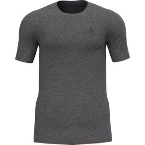 Ondershirt Odlo Men BL Top Crew Neck S/S Active Warm Eco Odlo Steel Grey Melange