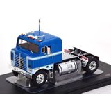 Kenworth Bullnose 1950 Blauw - Ixo miniatuur truck 1:43
