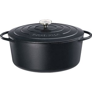 Braadpan 35cm ovaal pearl grey PROVENCE Küchenprofi
