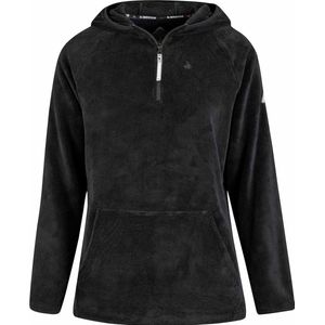 BJØRNSON Rane Micro Fleece - Hoody Trui - Pull-over - Dames - Maat 50 - Zwart