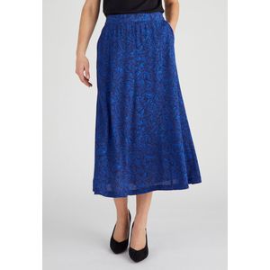 Damart - Rok pure viscose Lenzing(TM) EcoVero(TM) - Dames - Blauw - S