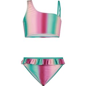 B. Nosy Y402-5021 Meisjes Bikini - Blurry mermaid stripe - Maat 134-140