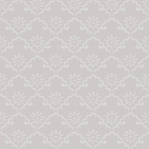 Laura Ashley vliesbehang Coralie - Sugared Grey