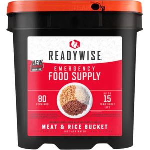 ReadyWise Noodrantsoen 80 porties Vlees / Rijst Emmer