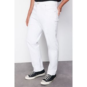 Trendyol TMNSS24JE00012 Volwassenen Mannen Jeans - Wit - 30