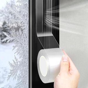 Afdichtband voor Deuren en Ramen - Zelfklevende Afdichtstrips - Transparant - Waterdicht - Stofdicht - Anti-wind - Koudebescherming - Tochtstopper - Isolatietape - Deurafdichting 7cmx10m