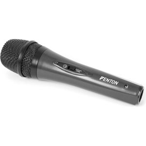 Microfoon - Fenton DM105 handmicrofoon met kabel - Karaoke microfoon - Zang microfoon