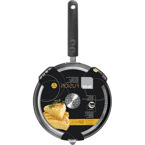 Tortillapan voor Spaanse omelet Fusion 20 cm - aluminium antiaanbaklaag - geschikt voor inductie