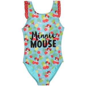 Minnie Mouse - Badpak - Turquoise - 8 jaar - 128cm