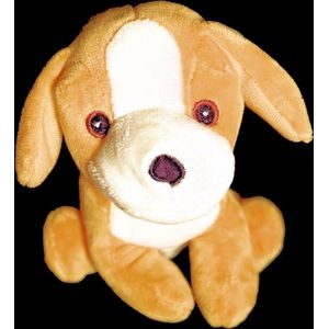 Knuffelhond knuffel hond Belle 12cm