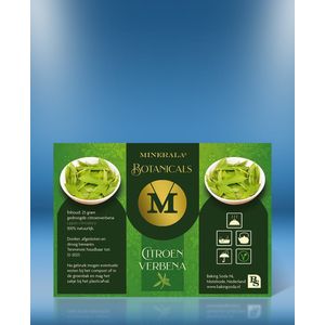 Citroenverbena 25 gram - IJzerhard - IJzerkruid - Verveine thee – Minerala Botanicals