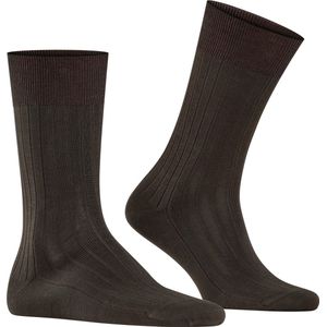 FALKE Milano herensokken - bruin (brown) - Maat: 39-40