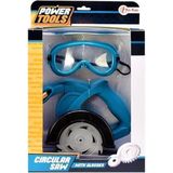 Toi-toys Cirkelzaag Power Tools 2-delig 15 Cm Blauw