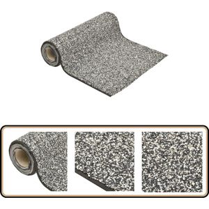 vidaXL Grindfolie - 300x40 cm - Grijs - Nonwoven PP-fleece Grindfolie - Vijverfolie - Steenfolie - Tuingrond - Siergrind