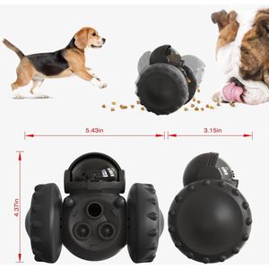 Interactief hondenspeelgoed, intelligent speelgoed voor honden, tumbler snackbal, hondenspeelgoed, IQ-verbeteringstraining, leuk voederspeelgoed voor kleine honden en middelgrote