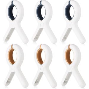 6 stuks wasknijpers, handdoekklemmen, grote handdoekklemmen voor strandstoelen, strandlaken, clips, handdoeken, handdoekclips, strandhanddoekklemmen, wasknijpers voor strand, zwembad,