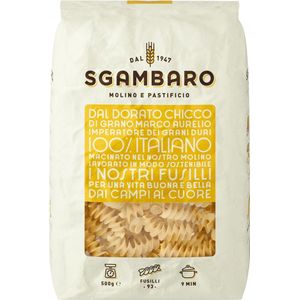 Fusilli van Sgambaro - 20 zakken x 500 gram - Pasta