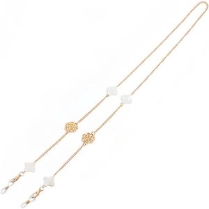 Four-leaf clover glasses chain pendant face mask lanyard necklace for women
