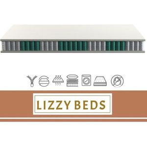 Pocket Cooltouch - Pocketvering matras - Koudschuim - Lizzy Beds - 20cm dik - 80x200cm