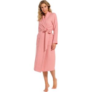 Pastunette dames Badjas Katoen - Light Pink - S - Roze